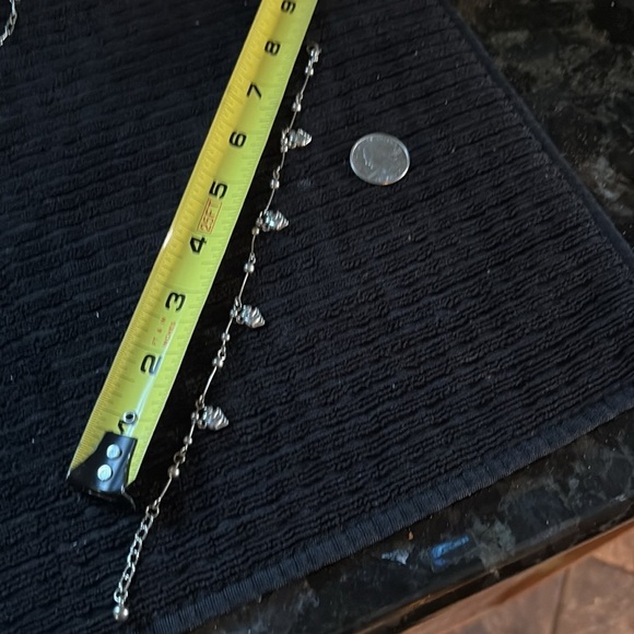 Sterling‎ Silver Elephant bracelet or Anklet - Charming Elephant Charm Jewelry - Picture 6 of 9